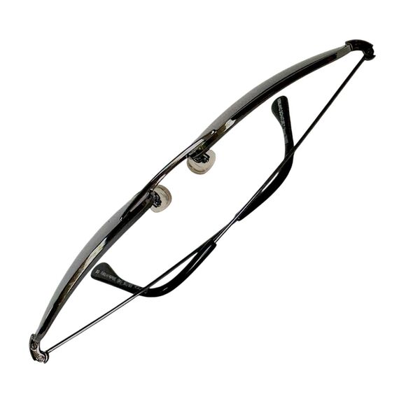 Kirkland Signature Geyser 791697 Gunmetal Eye Glasses Frame ~ 59-16 145 ~ Italy - Picture 8 of 15